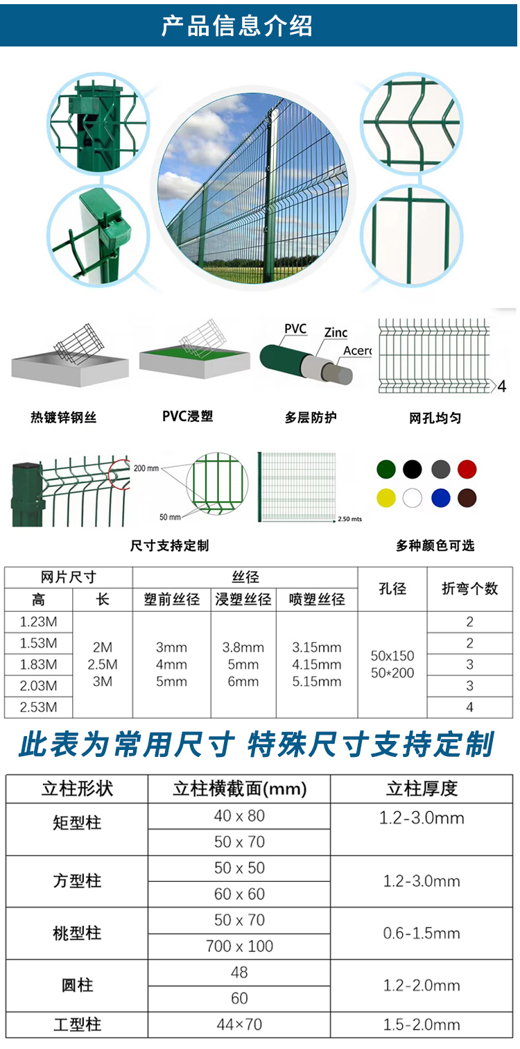 高品質(zhì)折彎護欄